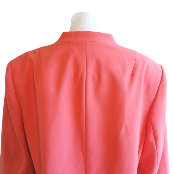 NEW Plus Size Skirt Suit Set Melon/Pink bt C.J. Phillips Size 20W - Picture 6 of 10